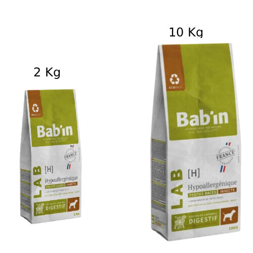 Croquette au poulet pour chien Adulte Hypoallergénique, Bab’in Lab