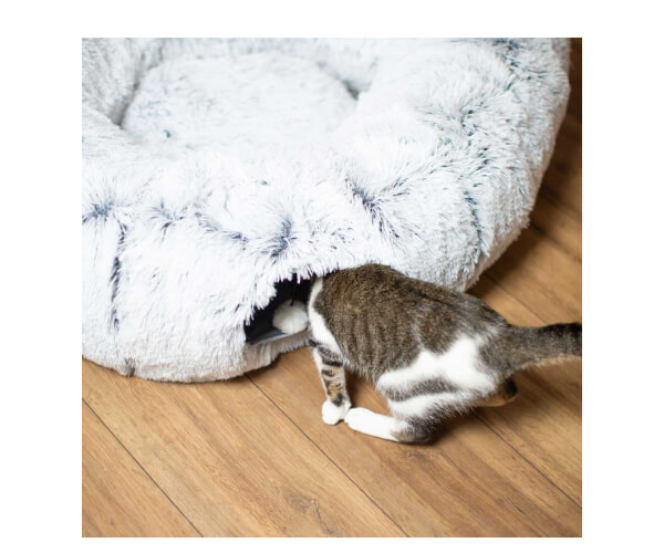Tunnel Avec Couchage Douillet Pour Chat 90 cm – Image 3