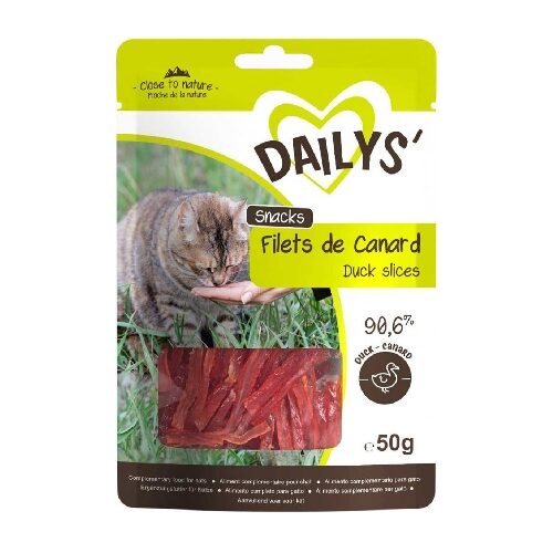 Filet de canard pour chat 50g