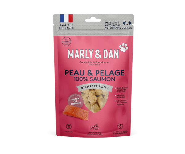 Friandises Chien Vitalité Lyophilisée 100% Saumon
