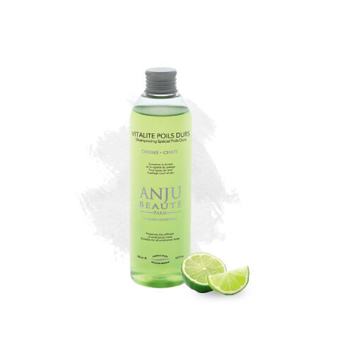 Shampooing pour chien et chat - Vitalité Poils durs - Anju Beauté - 250ml