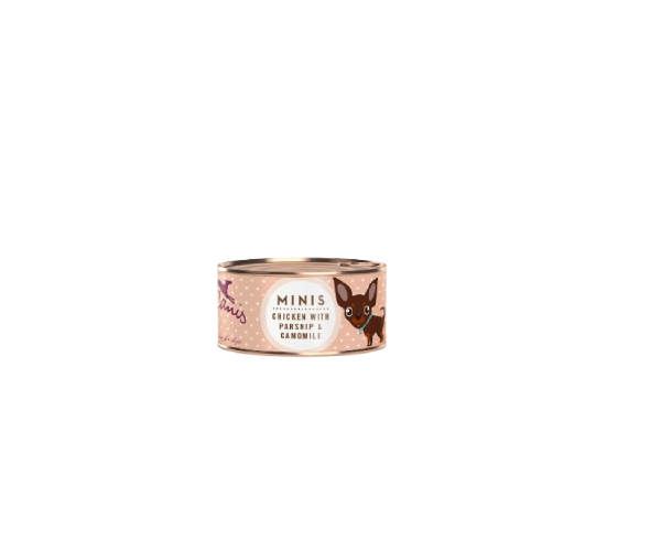 Pâtée Mini grain free au poulet pour chien 100g