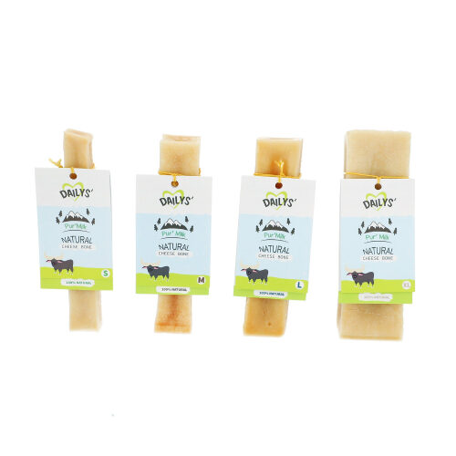 Friandises pour chien 100% naturelle, Pur'Milk Cheese Bone DAILYS