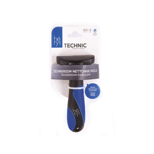 Brosse Techni Groom nettoyage facile, chien et chat