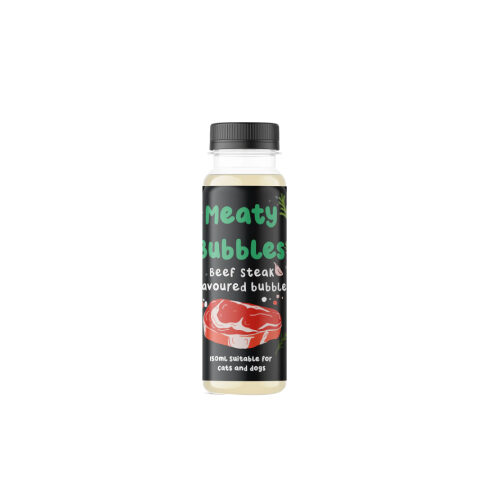 Bulles au Steak de bœuf pour chien et chat,