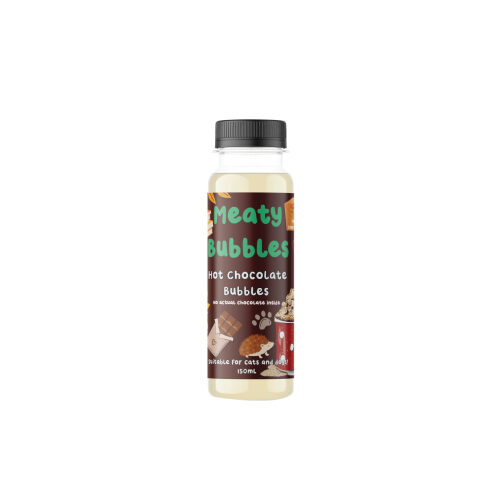 Bulles chocolat chaud pour chien et chat, Meaty Bubbles