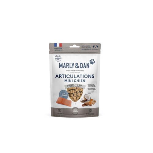 Friandise Articulations sans céréales pour mini chien, Marly & Dan