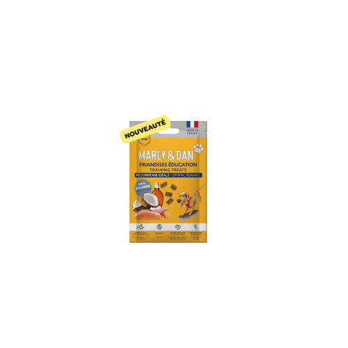 Friandise Education 60% saumon pour Chien format poche, Marly & Dan