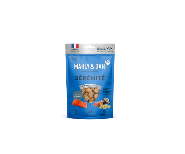Friandise Sérénité sans céréales pour Chien, Marly & Dan