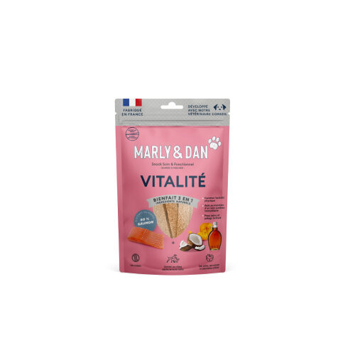 Friandise Vitalité sans céréales pour Chien, Marly & Dan