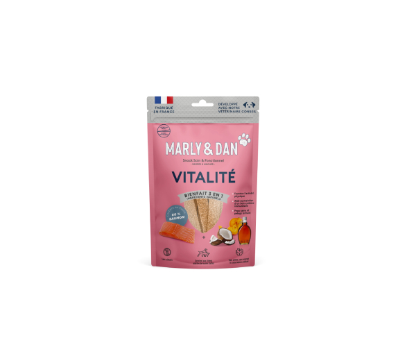 Friandise Vitalité sans céréales pour Chien, Marly & Dan
