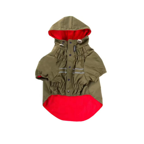 Imperméable Kaki pour chien, Martin Sellier