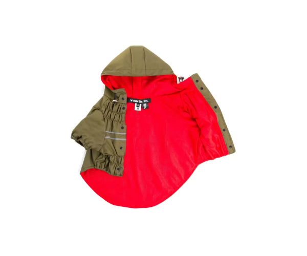 Imperméable Kaki pour chien