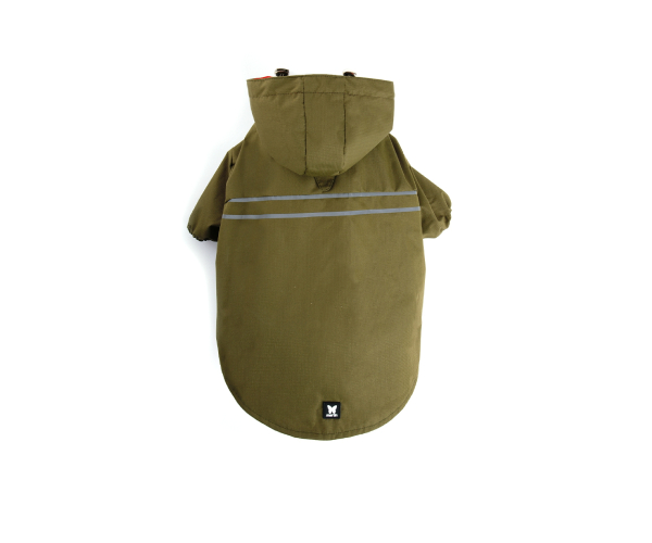 Imperméable Kaki pour chien, Martin Sellier 2