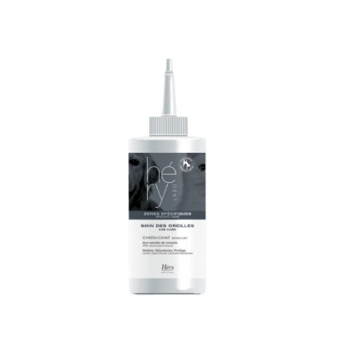 Soin des oreilles pour chien et chat, 100ml, Héry