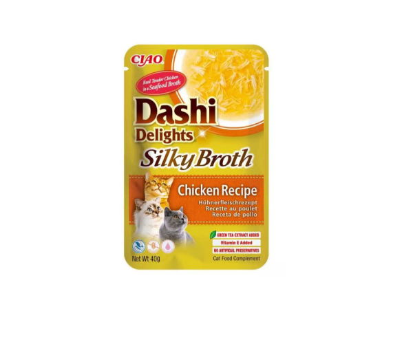 Pâtée Soupe Churu Chat au Poulet Fromage