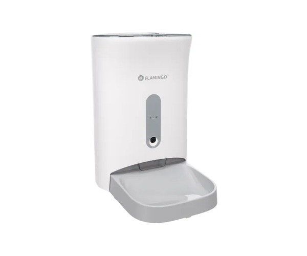 Distributeur Automatique de nourriture, croquette Camera Omega Blanc 4.5L Chien Chat - Dakar