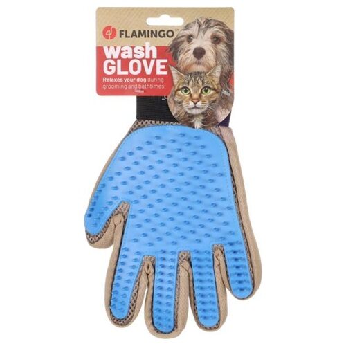 Gant de Toilettage Flamingo Mandy pour Chien et Chat Dakar