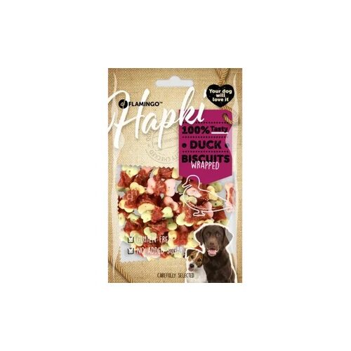 Friandises pour Chien Petits Biscuits Enrobés de Canard Sans Gluten, naturelle, sans sucre