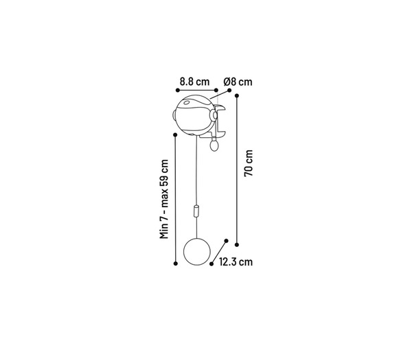 Jouet Electronique Yoyo à Pince pour Chat Flamingo – Image 3