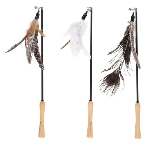 Canne à Pêche Tyra à Plumes Naturelles pour Chat, DAKAR, SENEGAL
