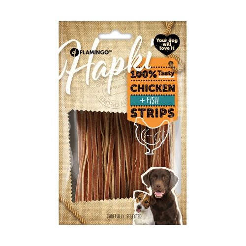 Friandises pour Chien Hapki Bandes de Sushi Poulet et Poisson, 85g, Dakar, Senegal