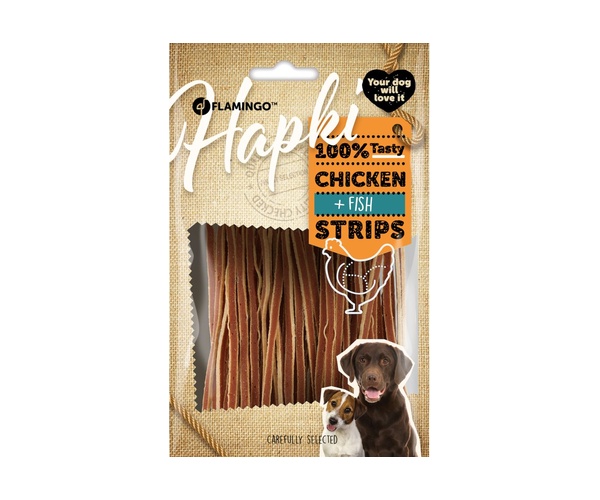 Friandises pour Chien Hapki Bandes de Sushi Poulet et Poisson, 85g, Dakar, Senegal