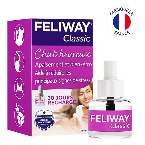 Recharges Feliway Classic Chat x3 Dakar, bien-etre chat